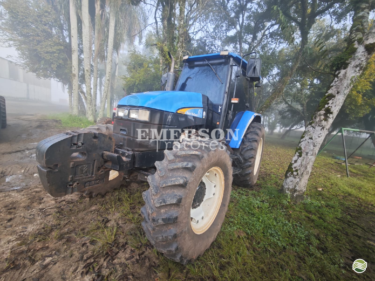 TRATOR NEW HOLLAND NEW TS 120 Tração 4x4 Emerson Tratores PONTA GROSSA PARANÁ PR